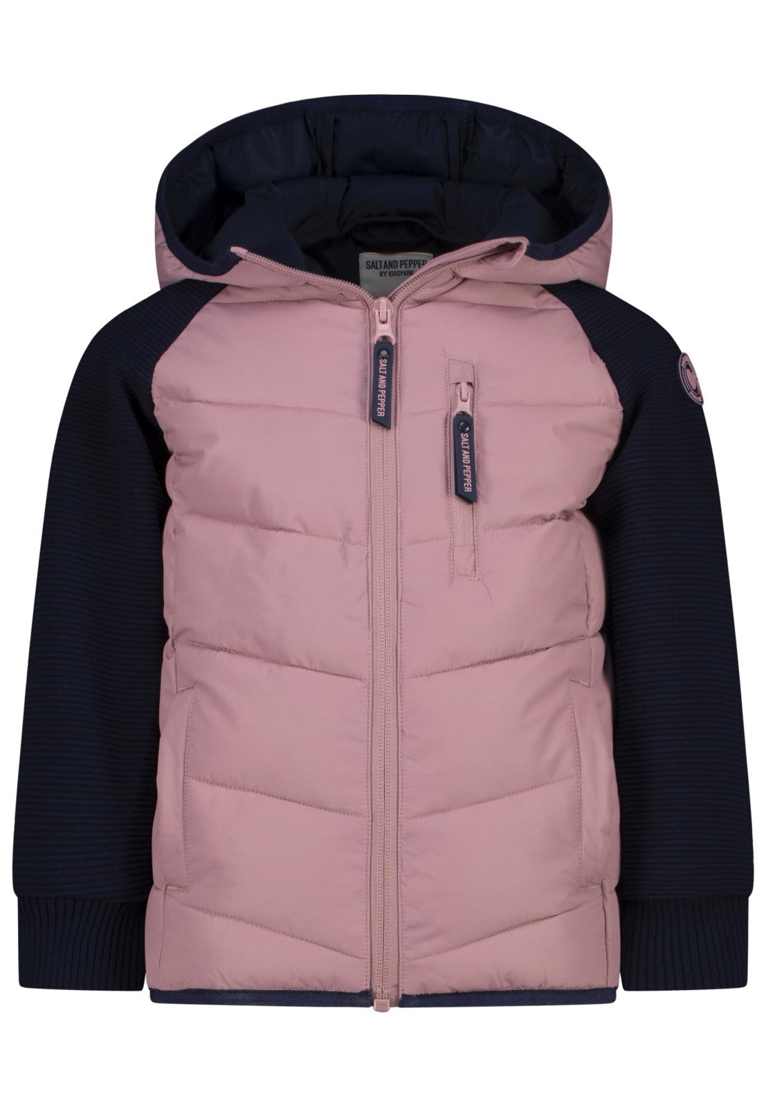 Salt and Pepper Mädchen Hybridjacke 10064 – dark rose