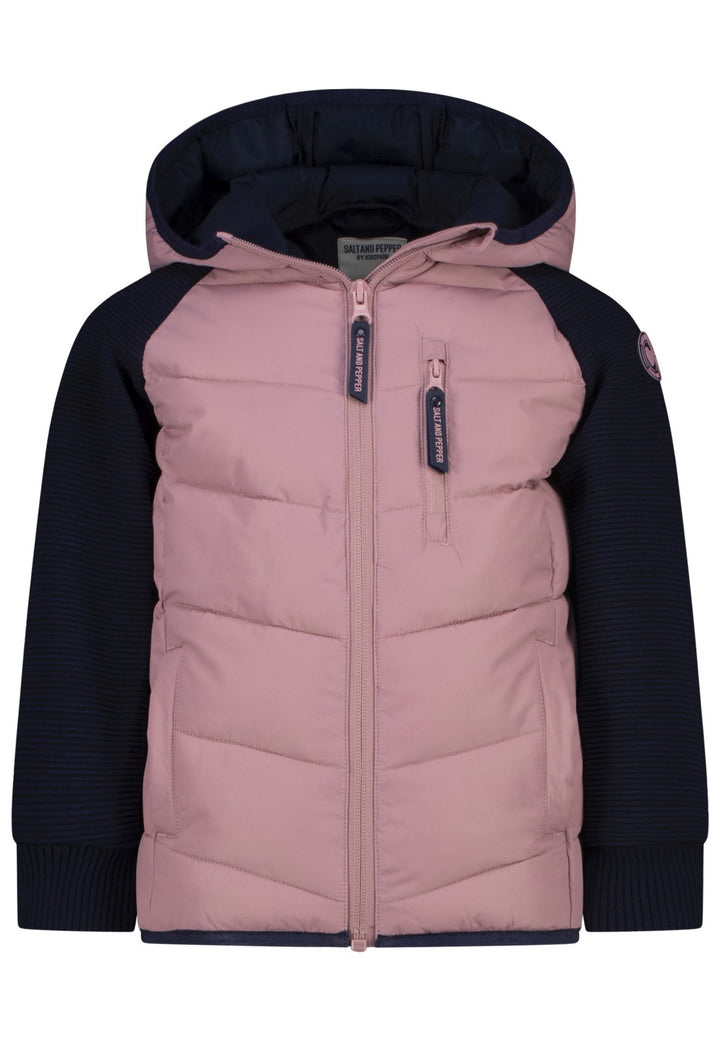 Salt and Pepper Mädchen Hybridjacke 10064 – dark rose