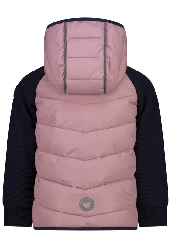 Salt and Pepper Mädchen Hybridjacke 10064 – dark rose