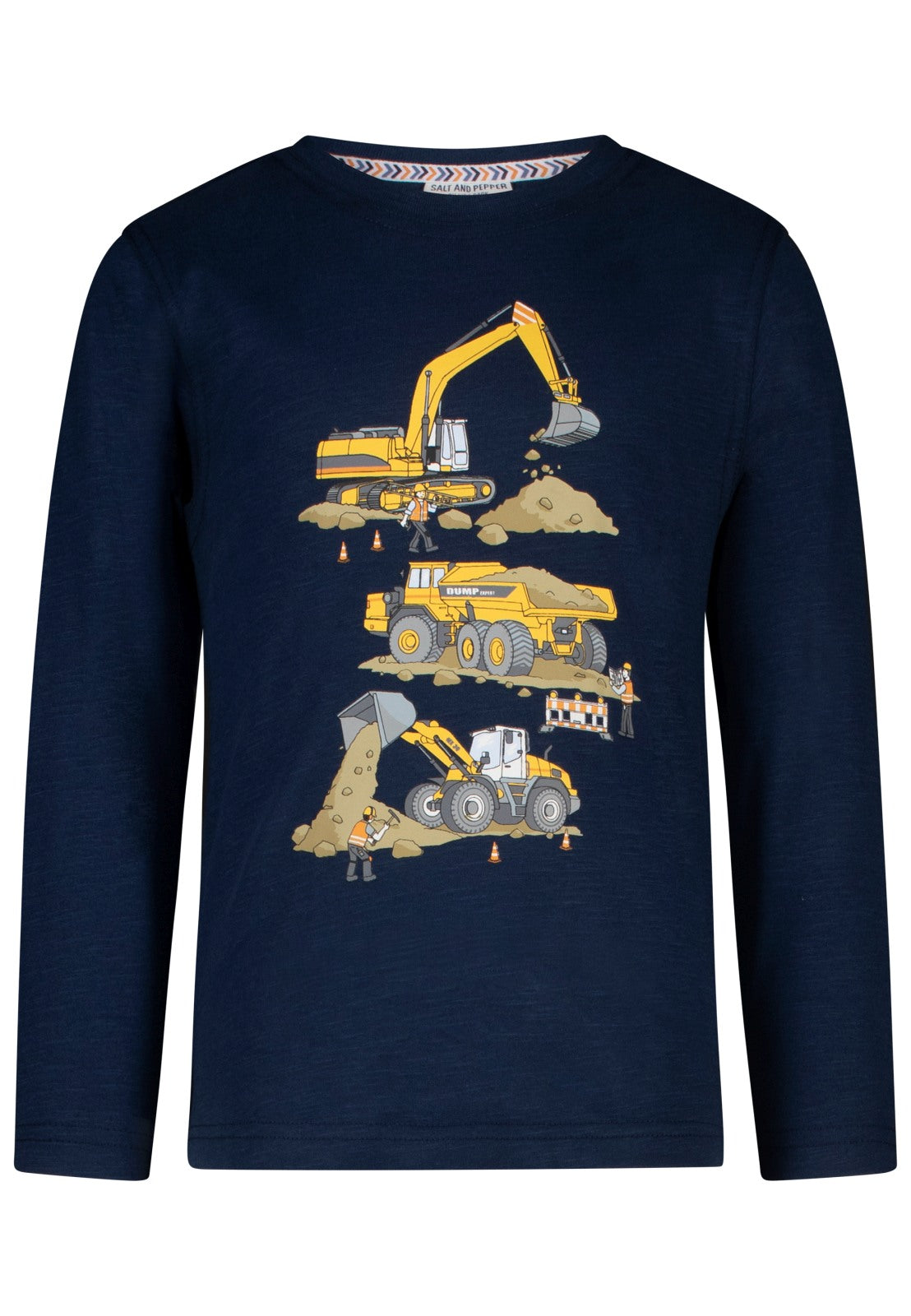 Salt and Pepper Jungen Langarmshirt 10139 – dark blue