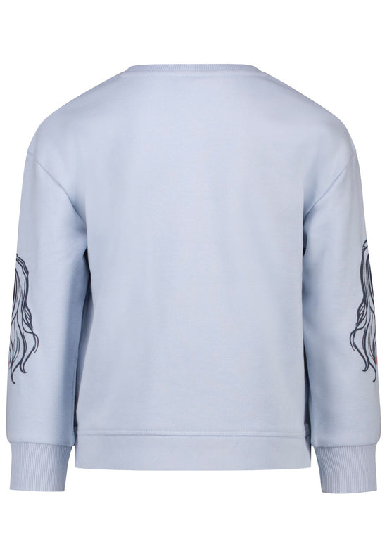 Salt and Pepper Mädchen Sweater  good day  – light blue
