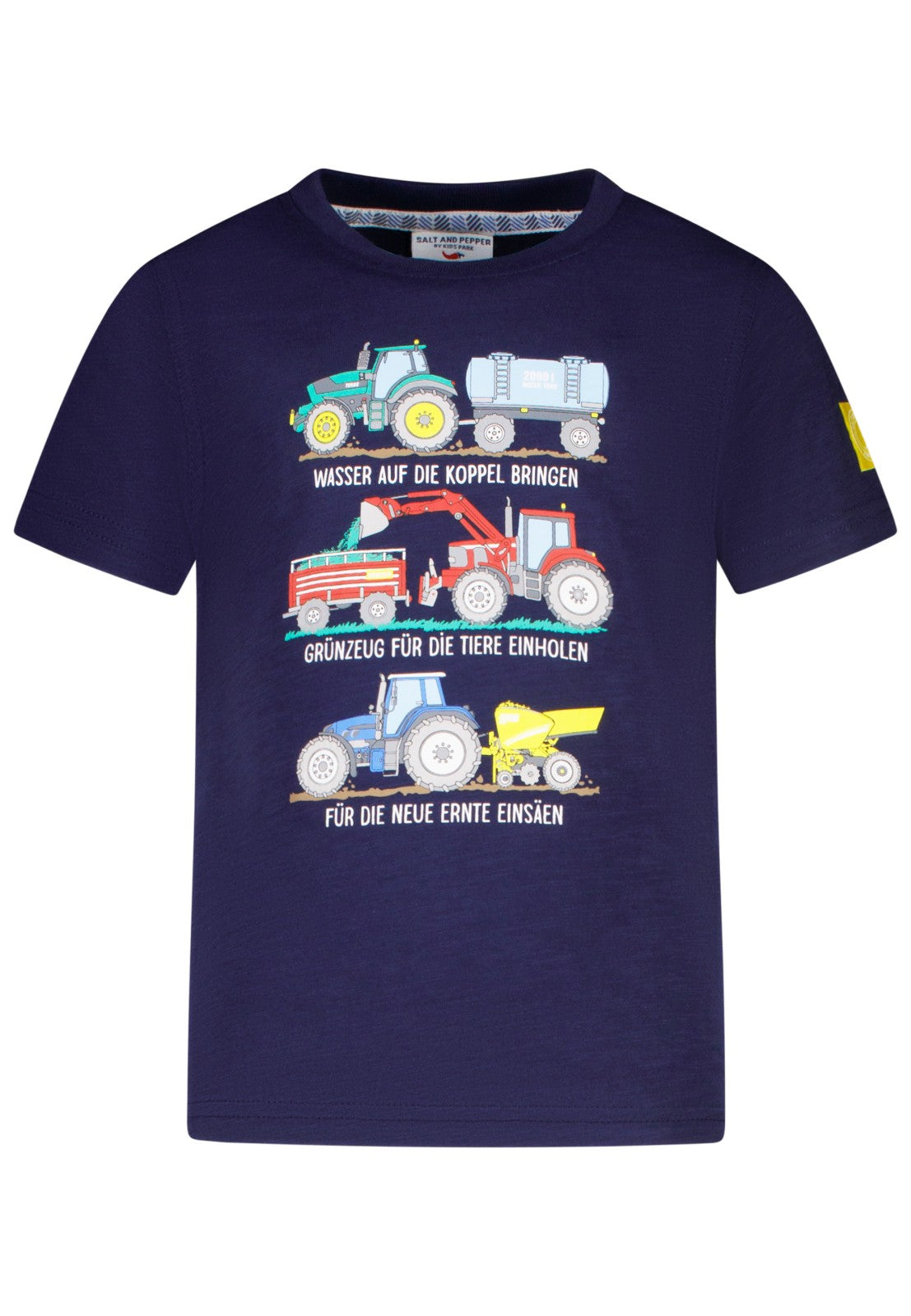 Salt And Pepper Jungen T-Shirt 5632012745 – true navy