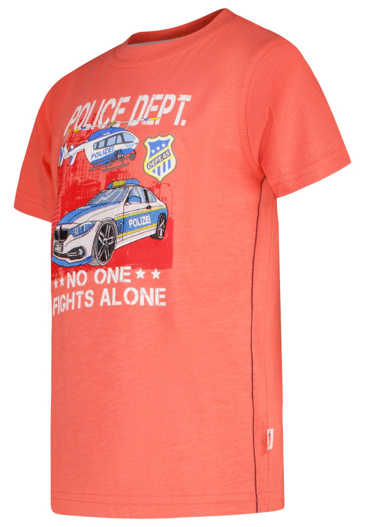 Salt And Pepper Jungen T-Shirt 5632012769 – mandarin red