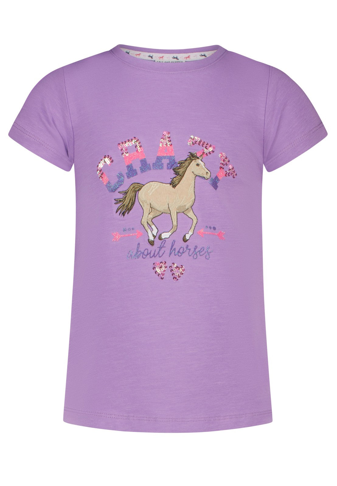 Salt And Pepper Mädchen T-Shirt 5632012838 – tulip violet