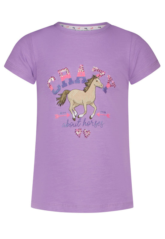 Salt And Pepper Mädchen T-Shirt 5632012838 – tulip violet