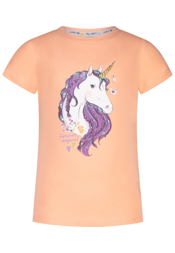 Salt And Pepper Mädchen T-Shirt 5632012852 – peach parfait