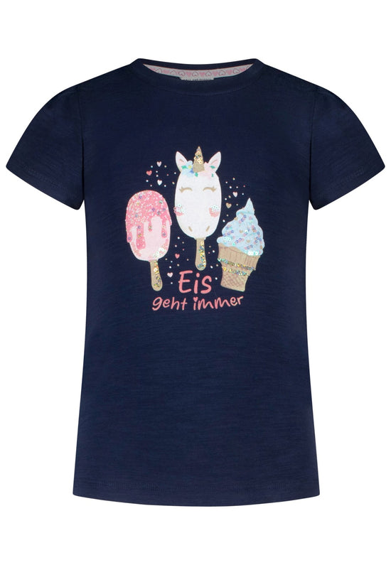 Salt And Pepper Mädchen T-Shirt 5632012871 – true navy