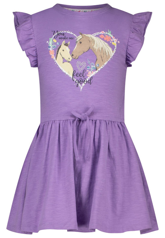 Salt And Pepper Mädchen Kleid 5632031846 – tulip violet