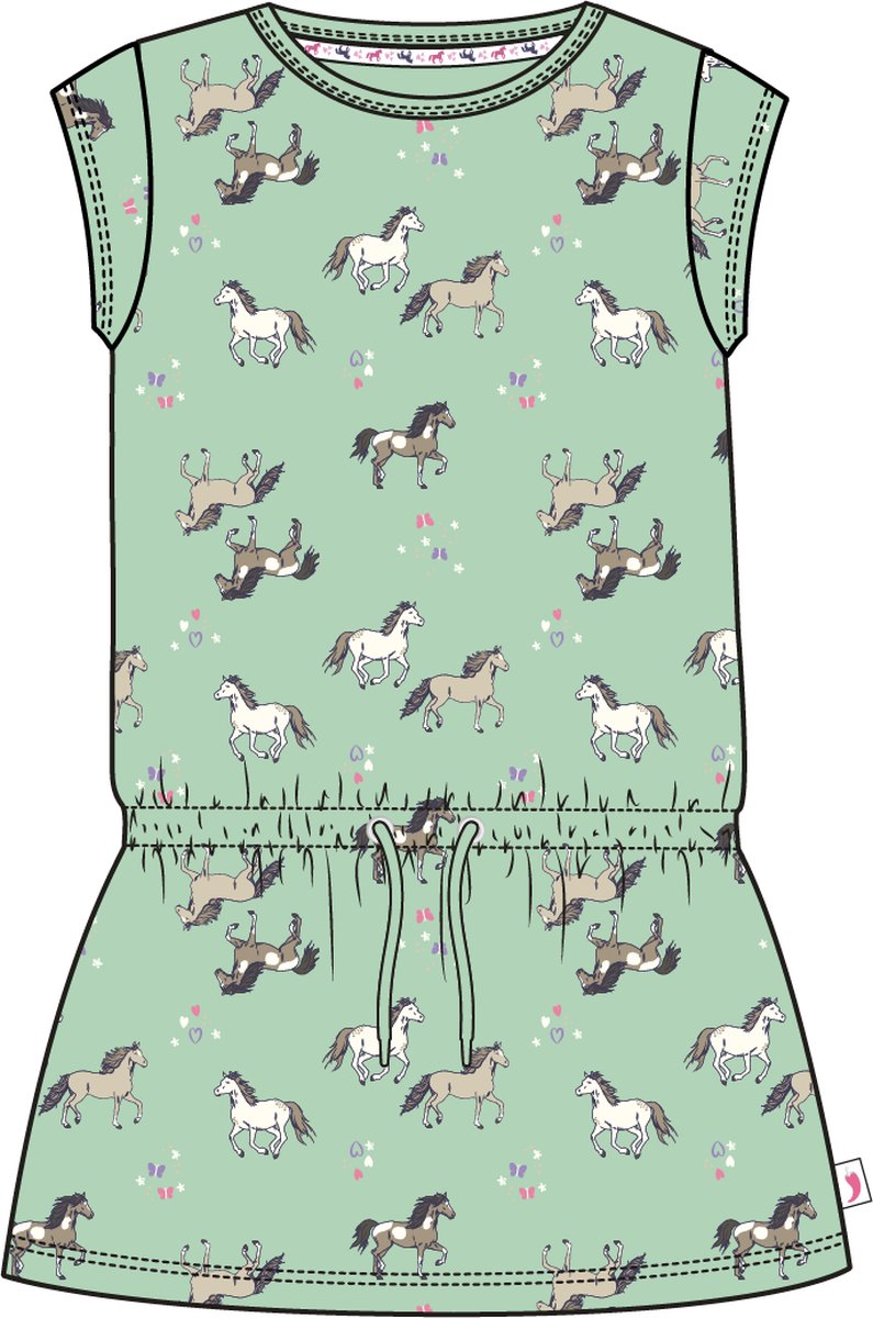 Salt And Pepper Mädchen Kleid 5632031848 – spring green