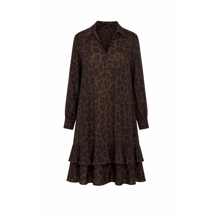 Emily van den Bergh Damen Kleid – chocolate