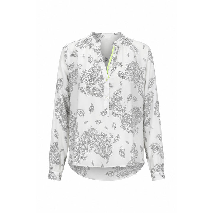 Emily van den Bergh Damen Bluseshirt Paisley-Print
