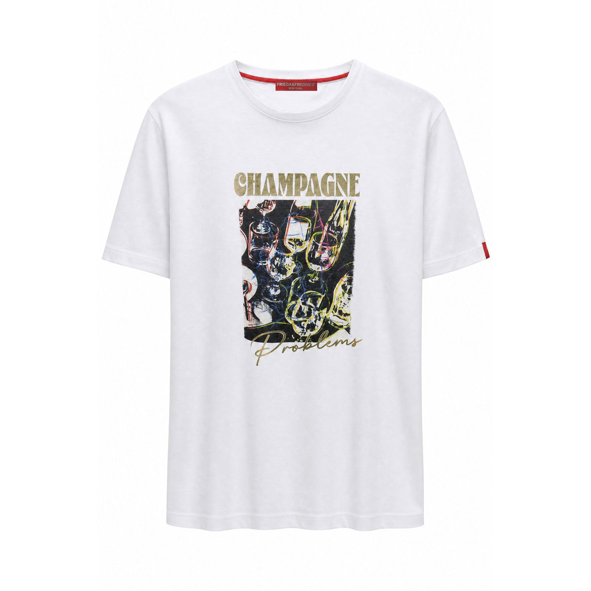Frieda and Freddies Damen T-Shirt `CHAMPAGNE`