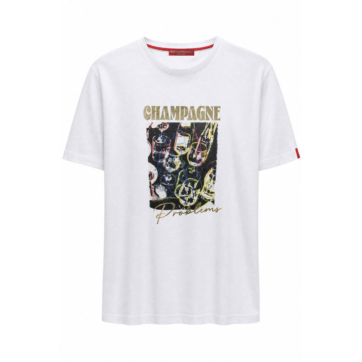 Frieda and Freddies Damen T-Shirt `CHAMPAGNE`