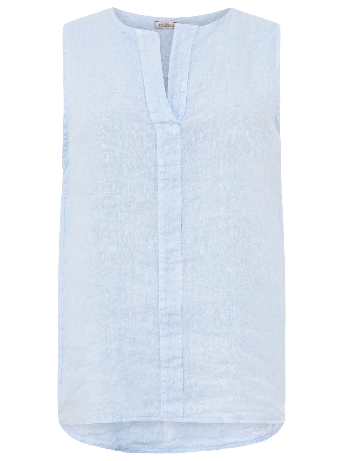 Zwillingsherz Damen Leinen Top "Classic"