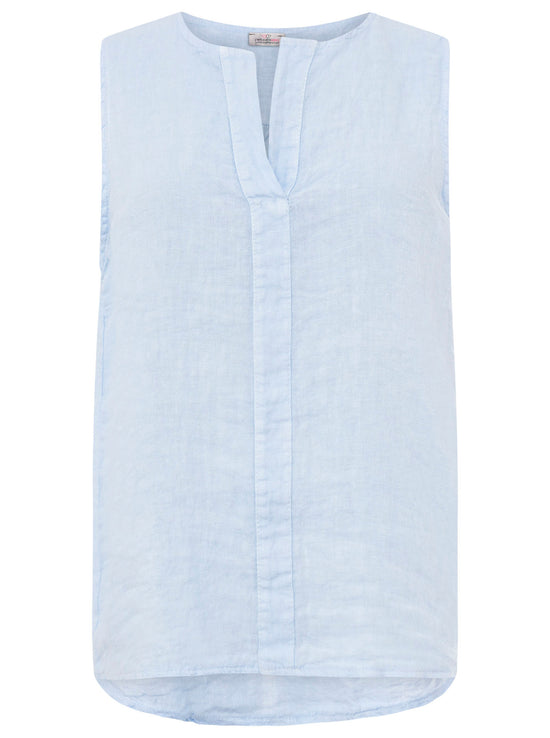 Zwillingsherz Damen Leinen Top "Classic"