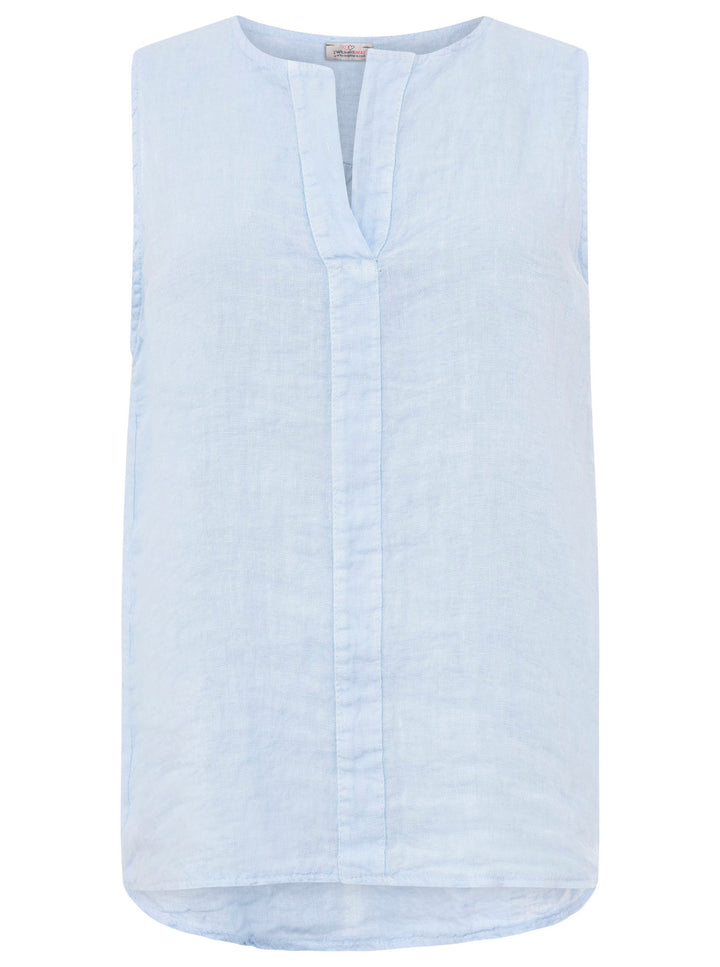 Zwillingsherz Damen Leinen Top "Classic"