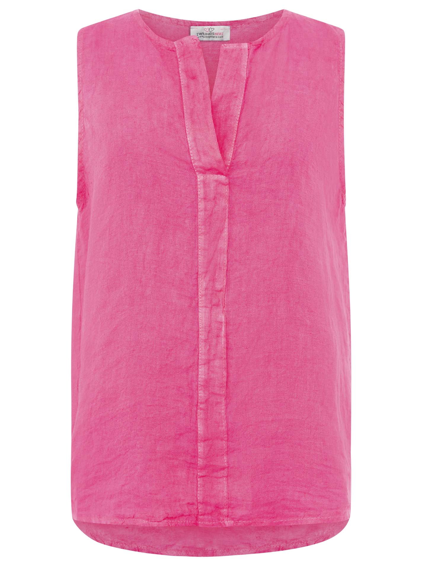 Zwillingsherz Damen Leinen Top "Classic"