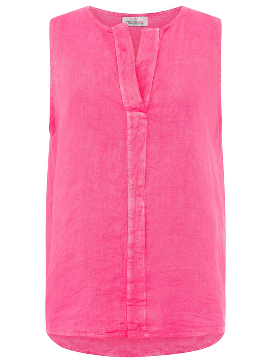 Zwillingsherz Damen Leinen Top "Classic"