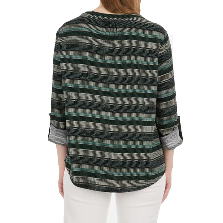 ragwear Damen Langarmshirt Fierra Print