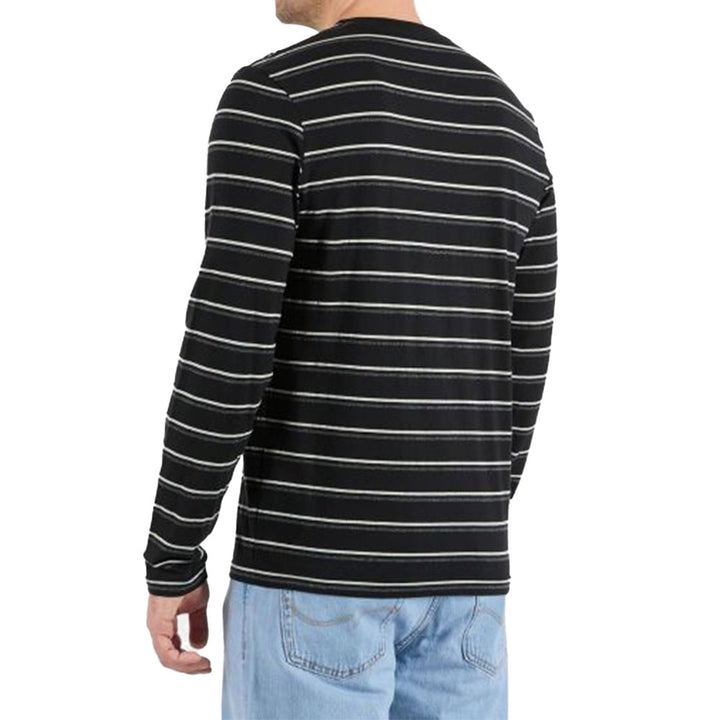 ragwear Herren Langarmshirt Adder Stripe Gots