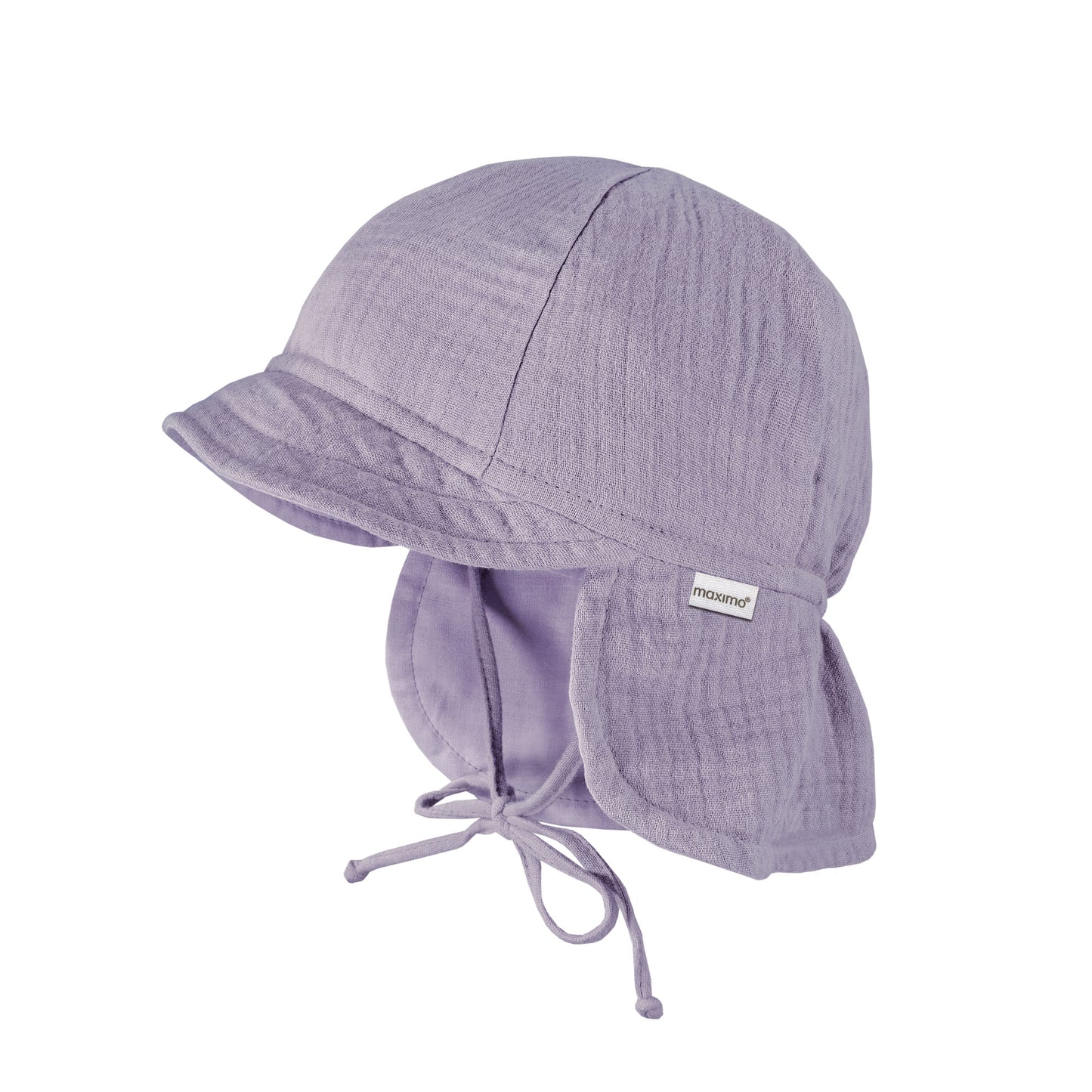 Maximo Kinder Mütze mit Schild Musselin