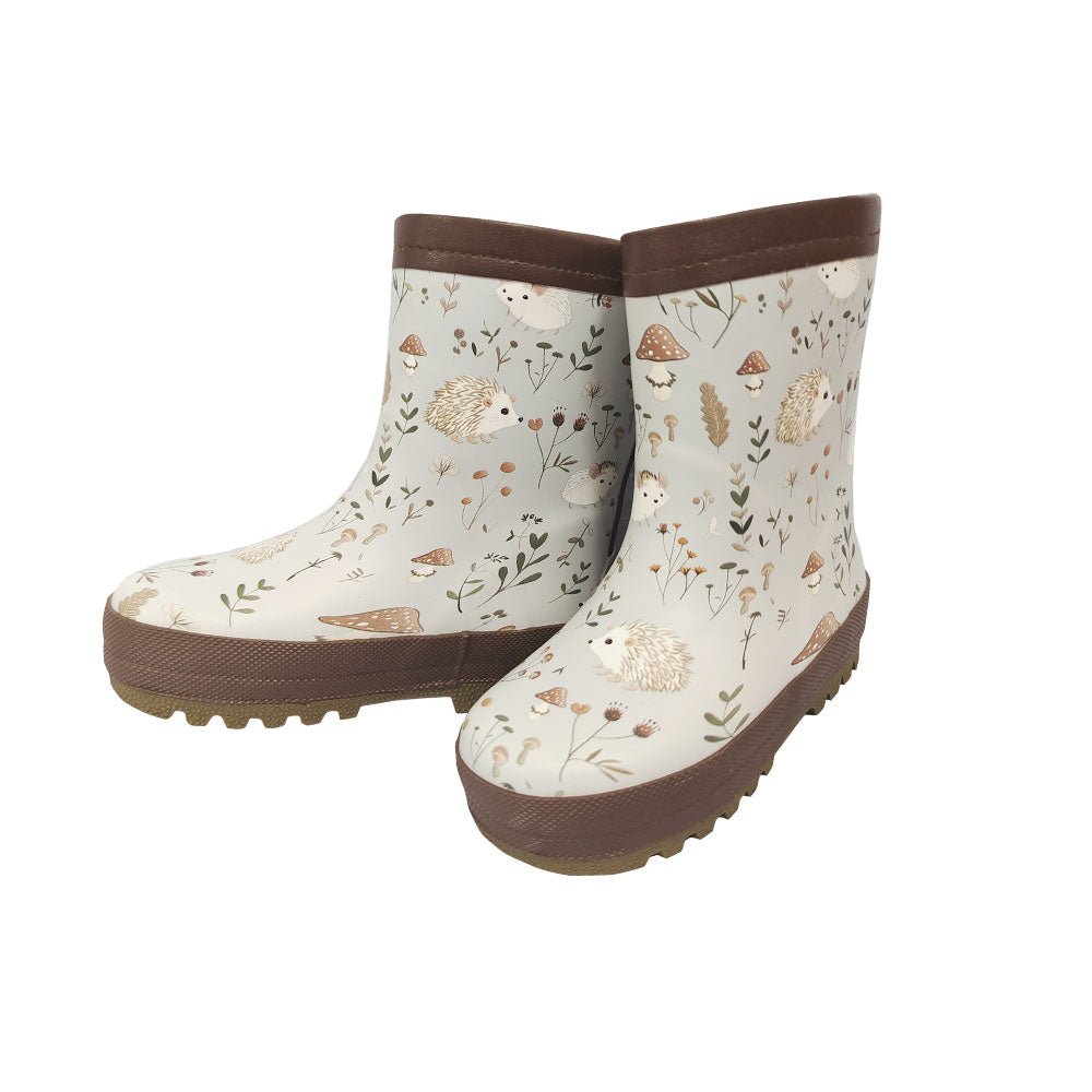 Maximo Kinder Mädchen Gummistiefel allover Igel