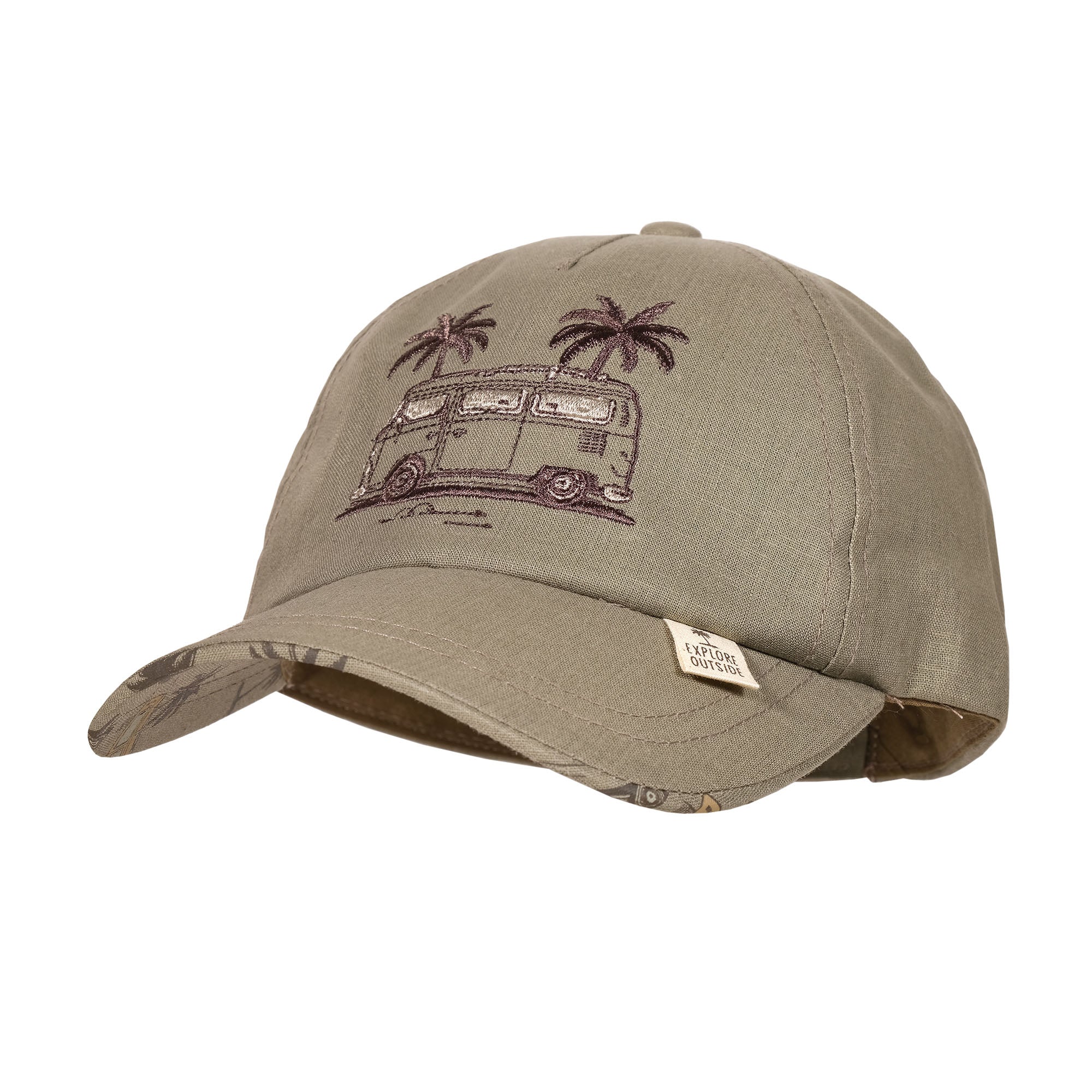 Maximo KIDS BOY-Cap Camping Bus mit UPF 30