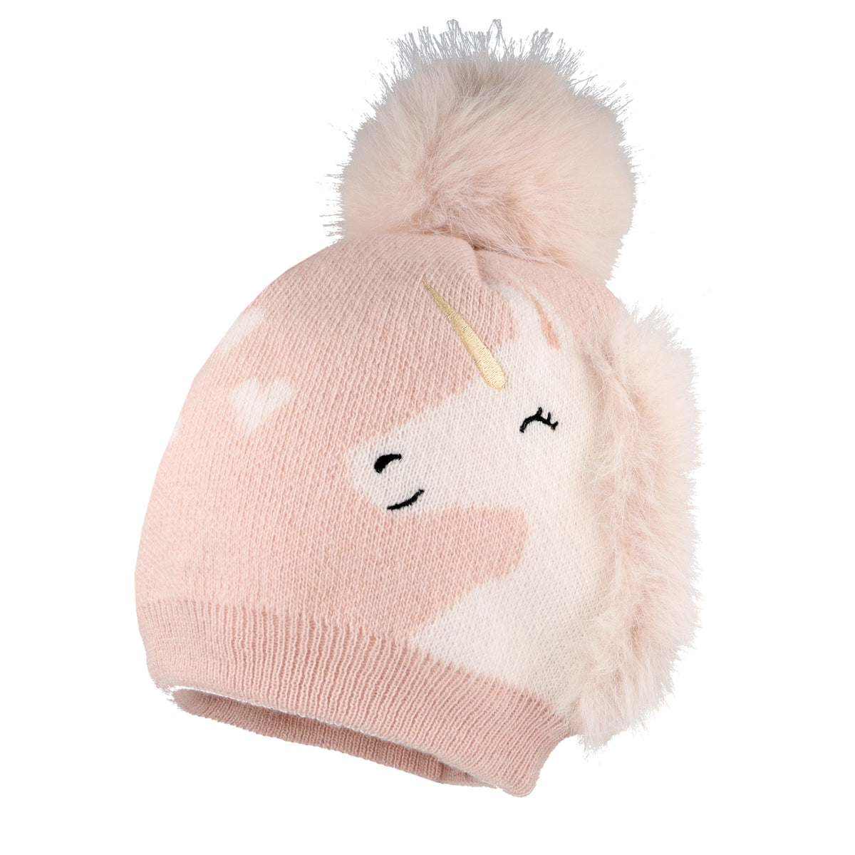 Maximo Kinder Mädchen Mütze Einhorn