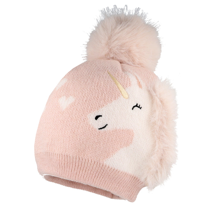 Maximo Kinder Mädchen Mütze Einhorn