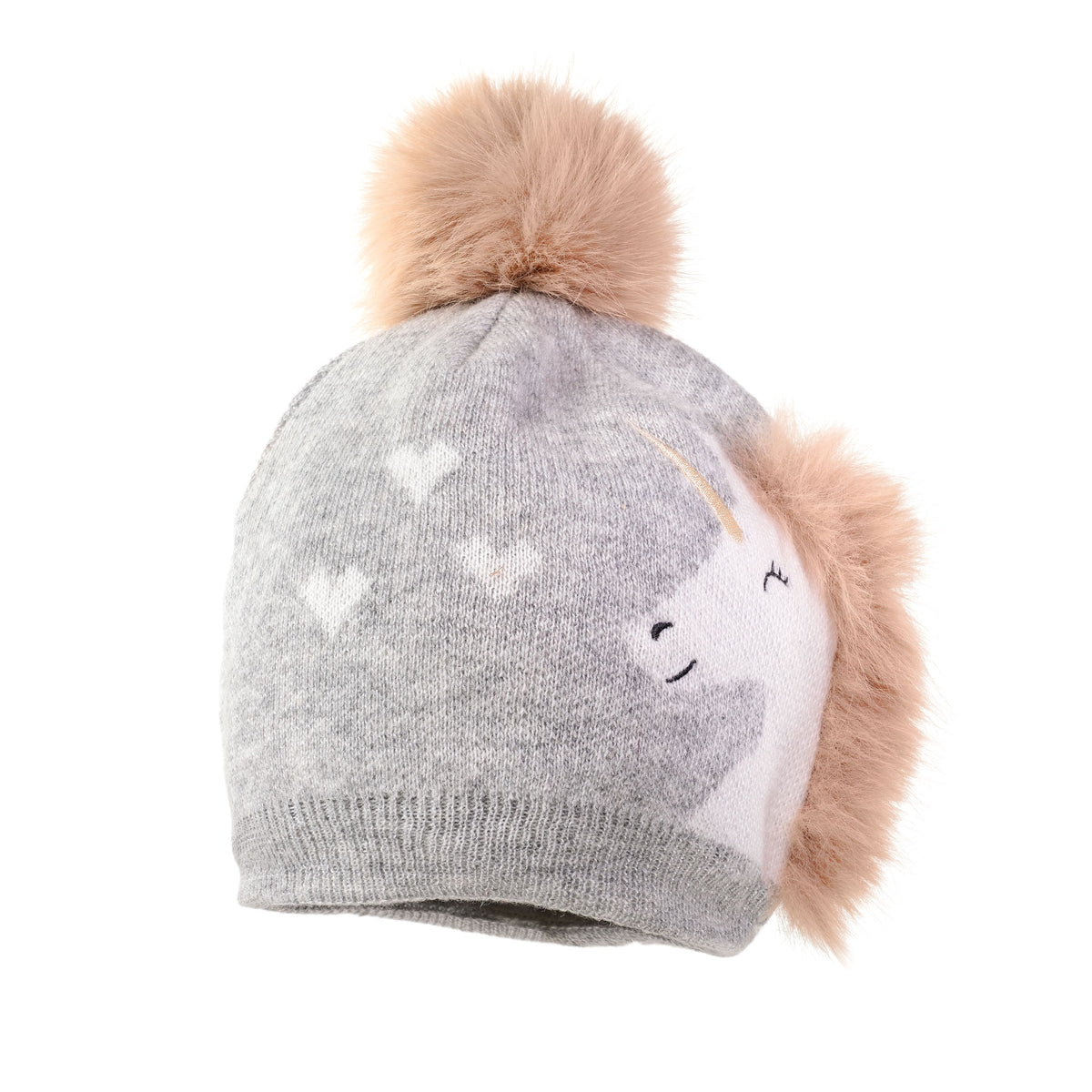 Maximo Kinder Mädchen Mütze Einhorn