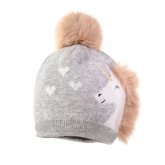 Maximo Kinder Mädchen Mütze Einhorn
