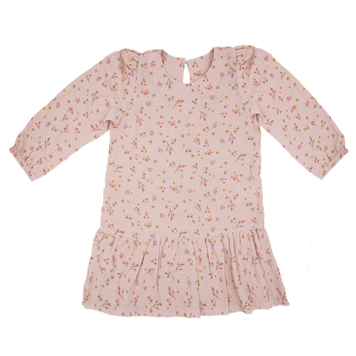 Maximo GOTS MINI GIRL-KLEID langer Ärmel