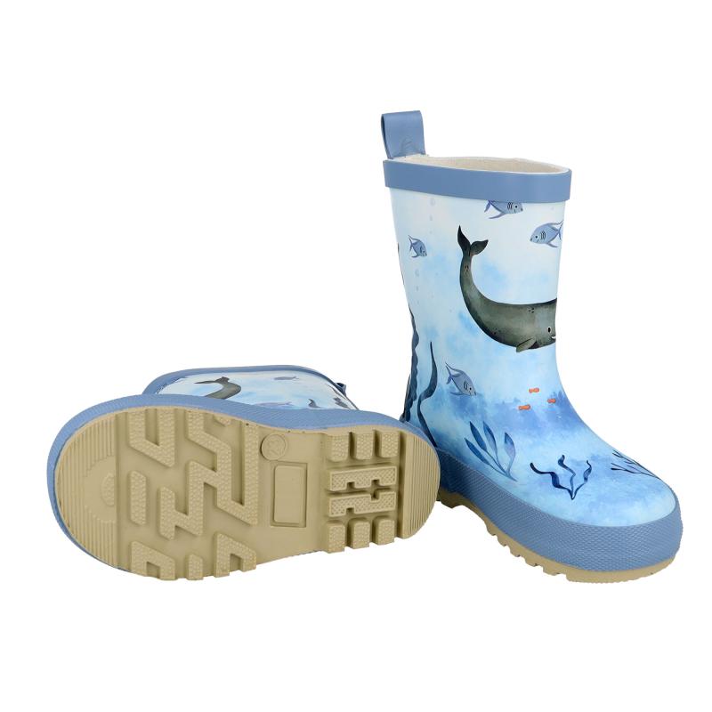 Maximo Kinder Gummistiefel Unterwasser Wal