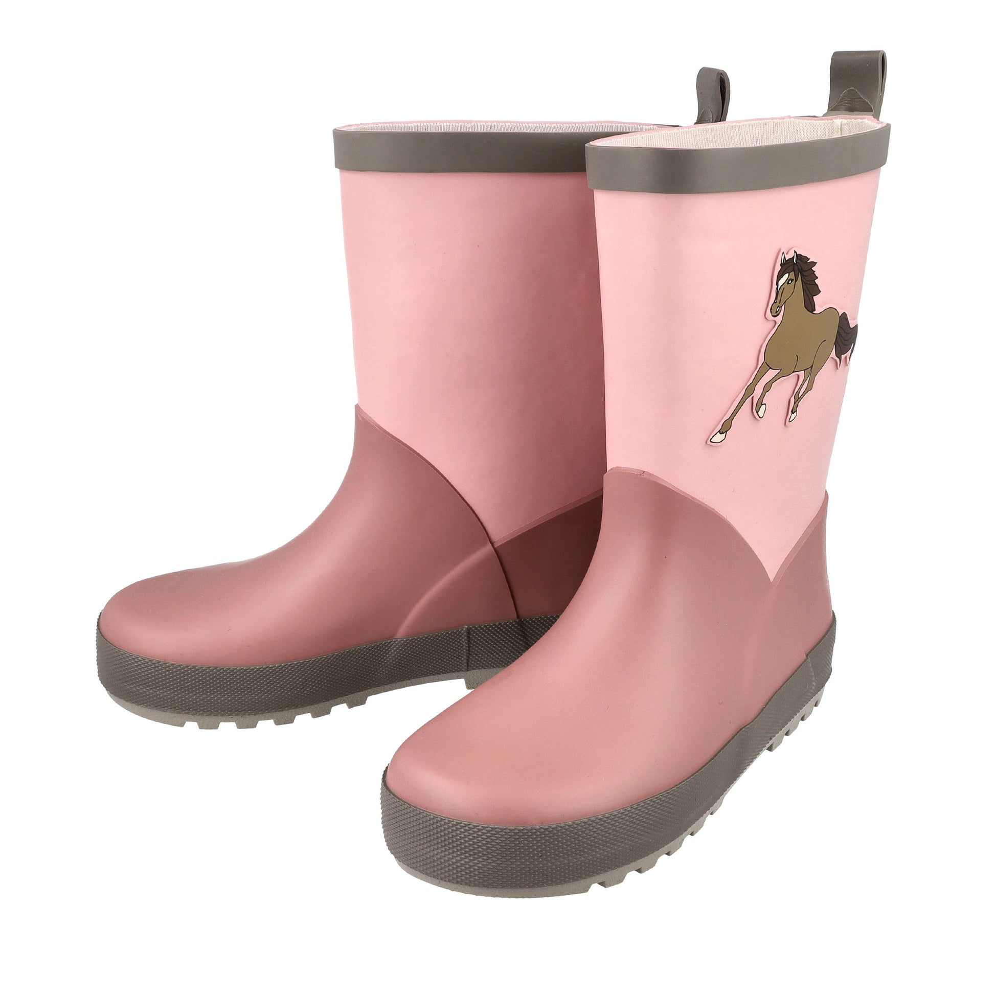 Maximo Kinder Mädchen Gummistiefel Pferd
