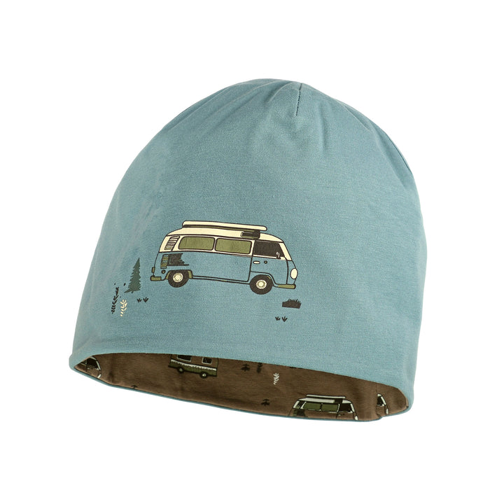 Maximo Kinder Jungen Beanie Camping Auto