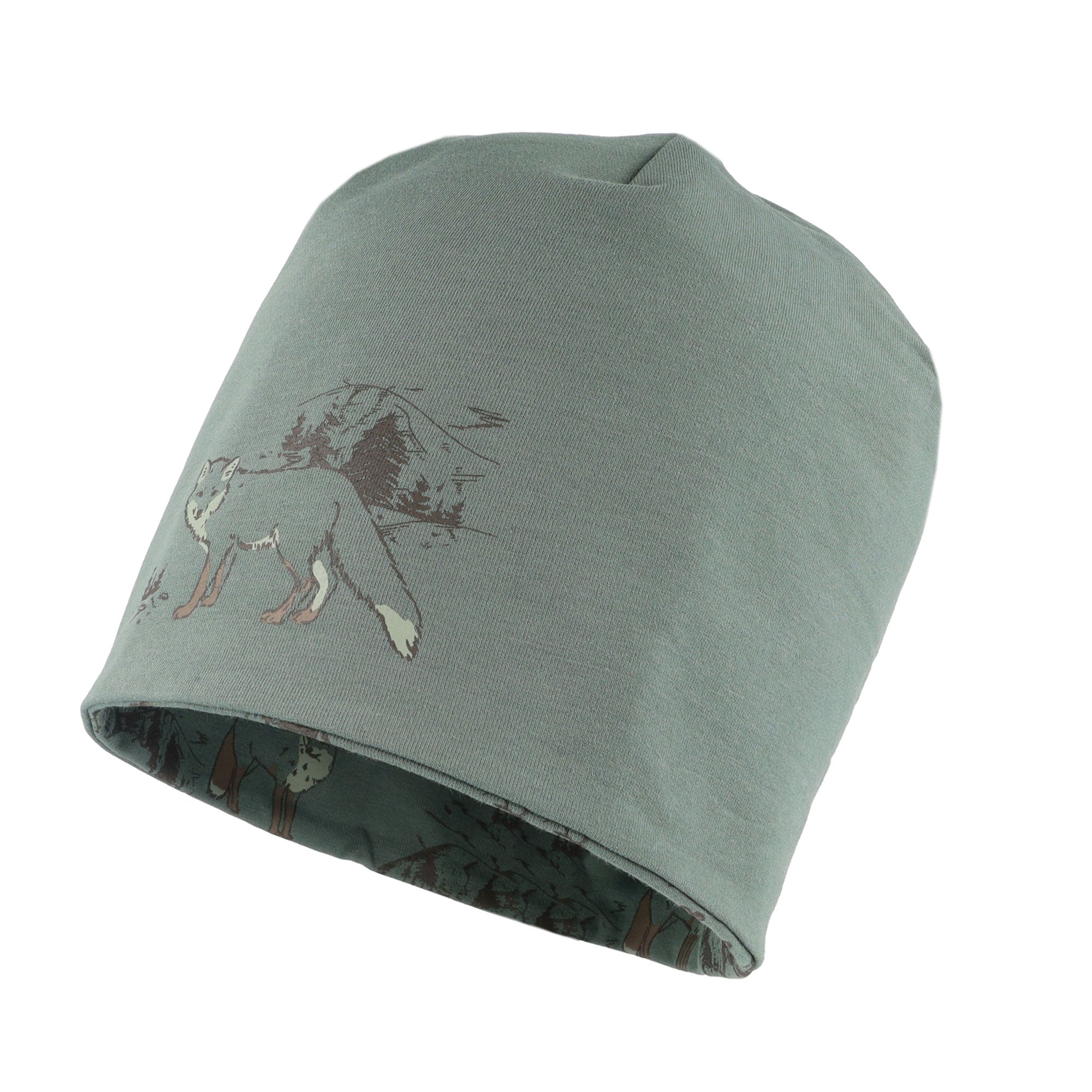 Maximo Kinder Jungen Beanie Fuchs