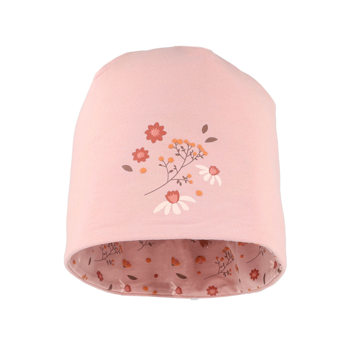 Maximo Kinder Mädchen Beanie Blumen