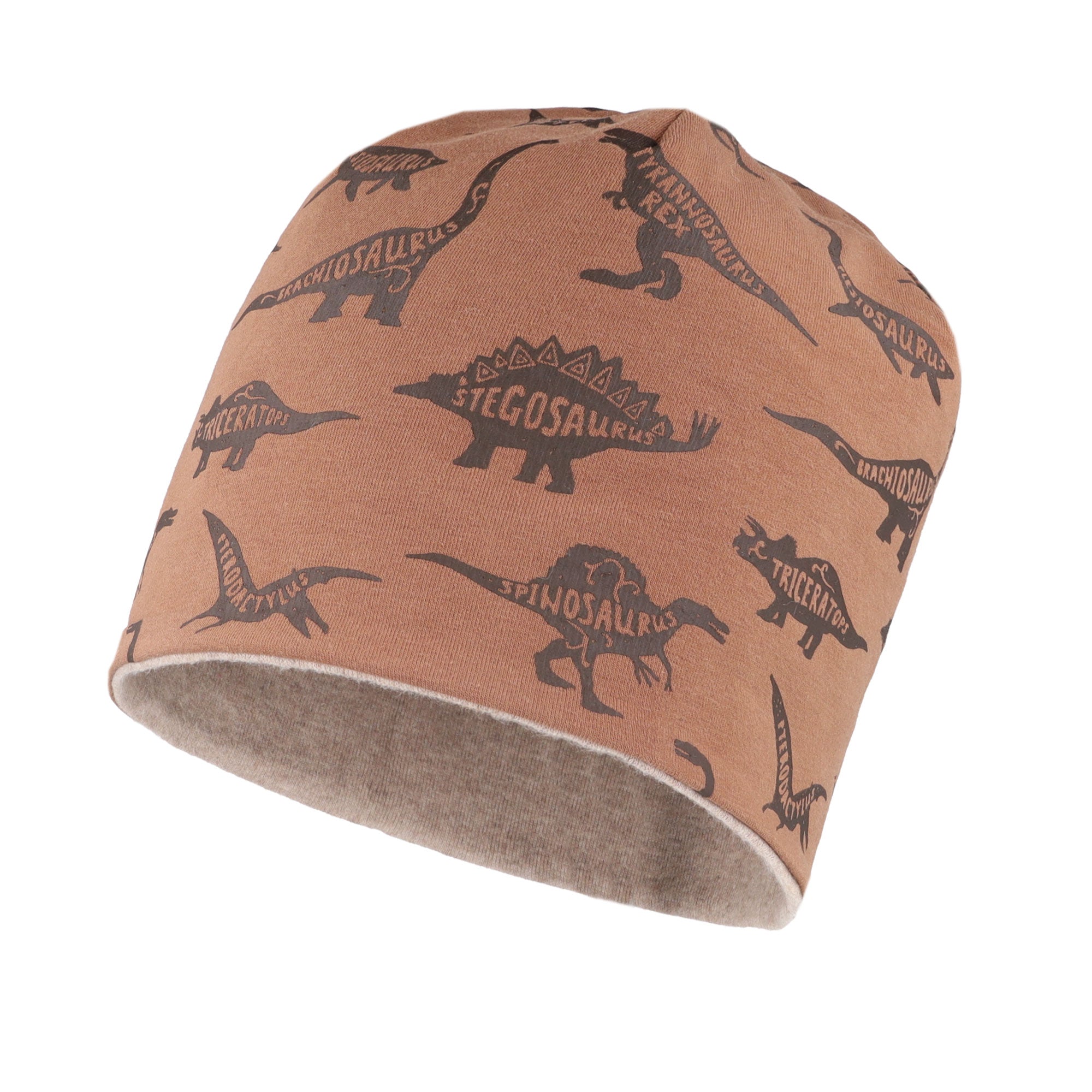 Maximo Kinder Jungen Beanie Dinosaurier