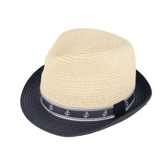 Maximo Kinder Jungen Hut Trilby Anker