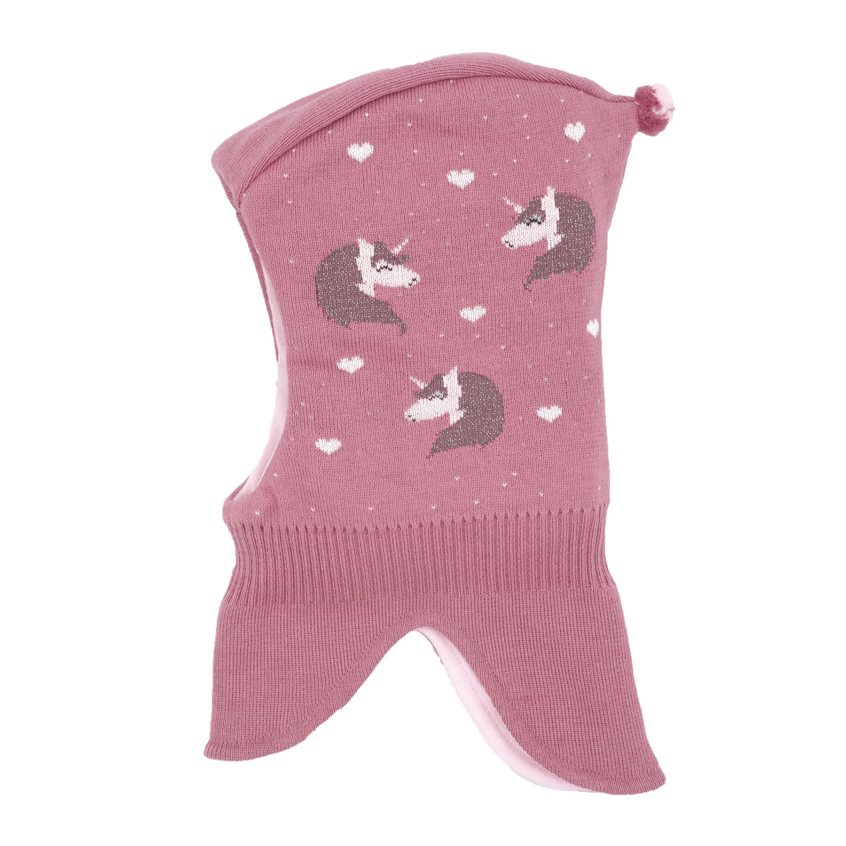 Maximo Kinder Mädchen Schlupfmütze Einhorn