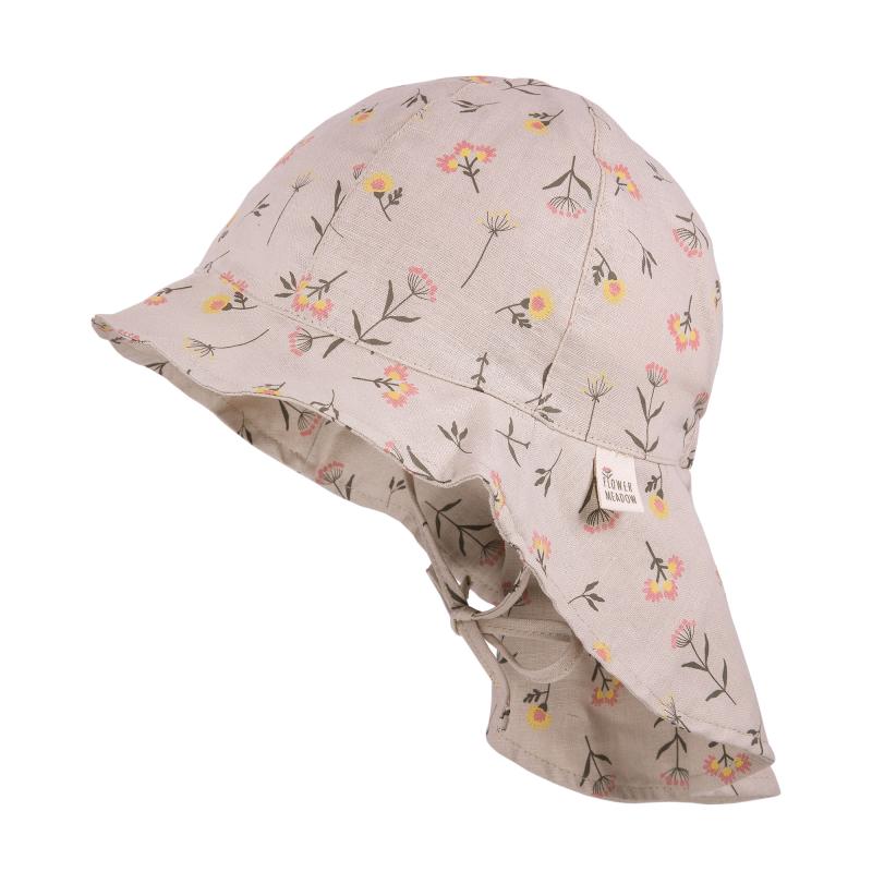 Maximo Kinder Jungen Mütze Flapper Blume