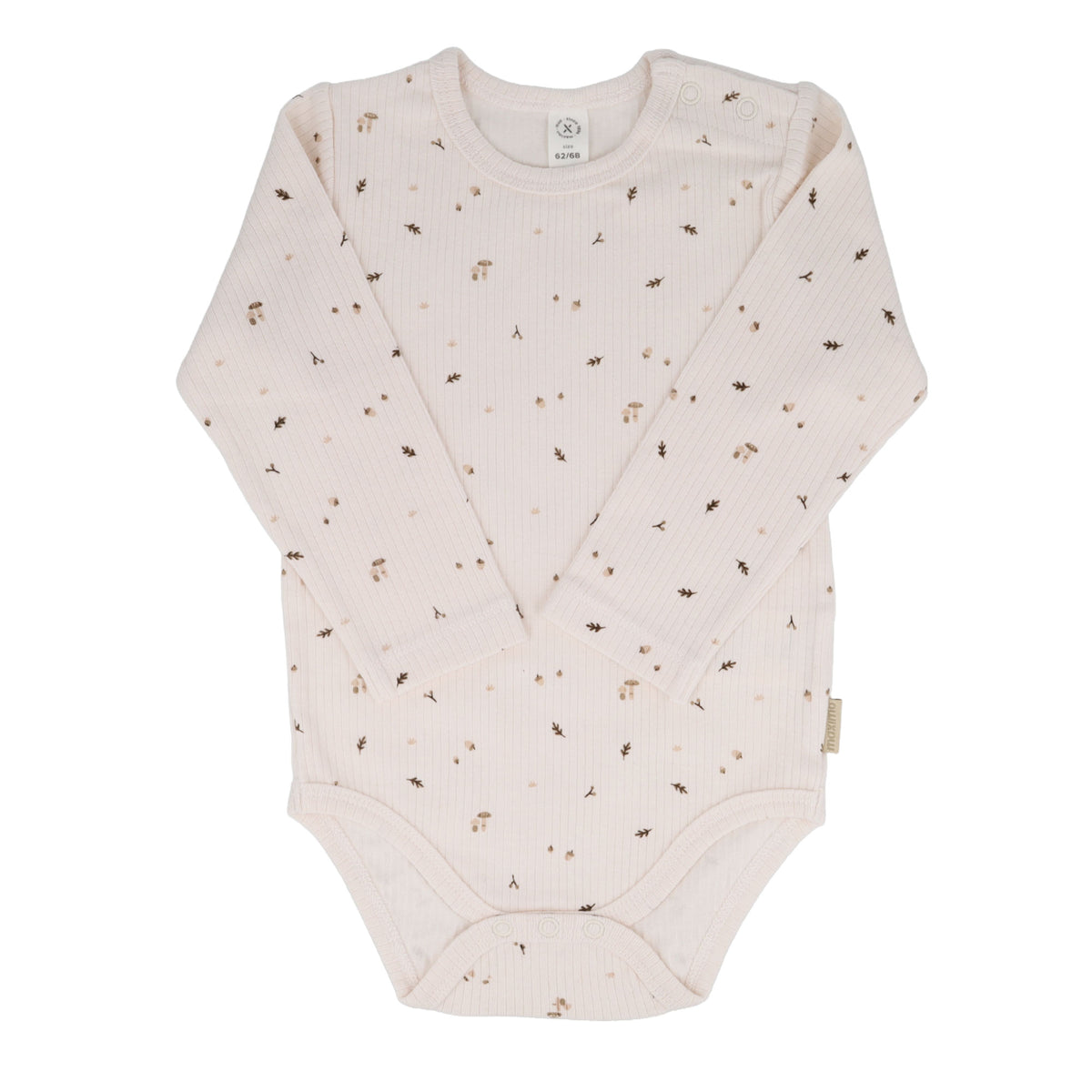 Maximo Baby Jungen Body Langarm Pilze