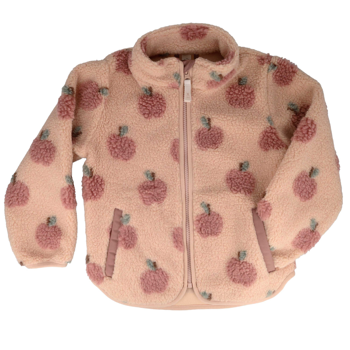 Maximo Kinder Mädchen Jacke Sherpa Apfel