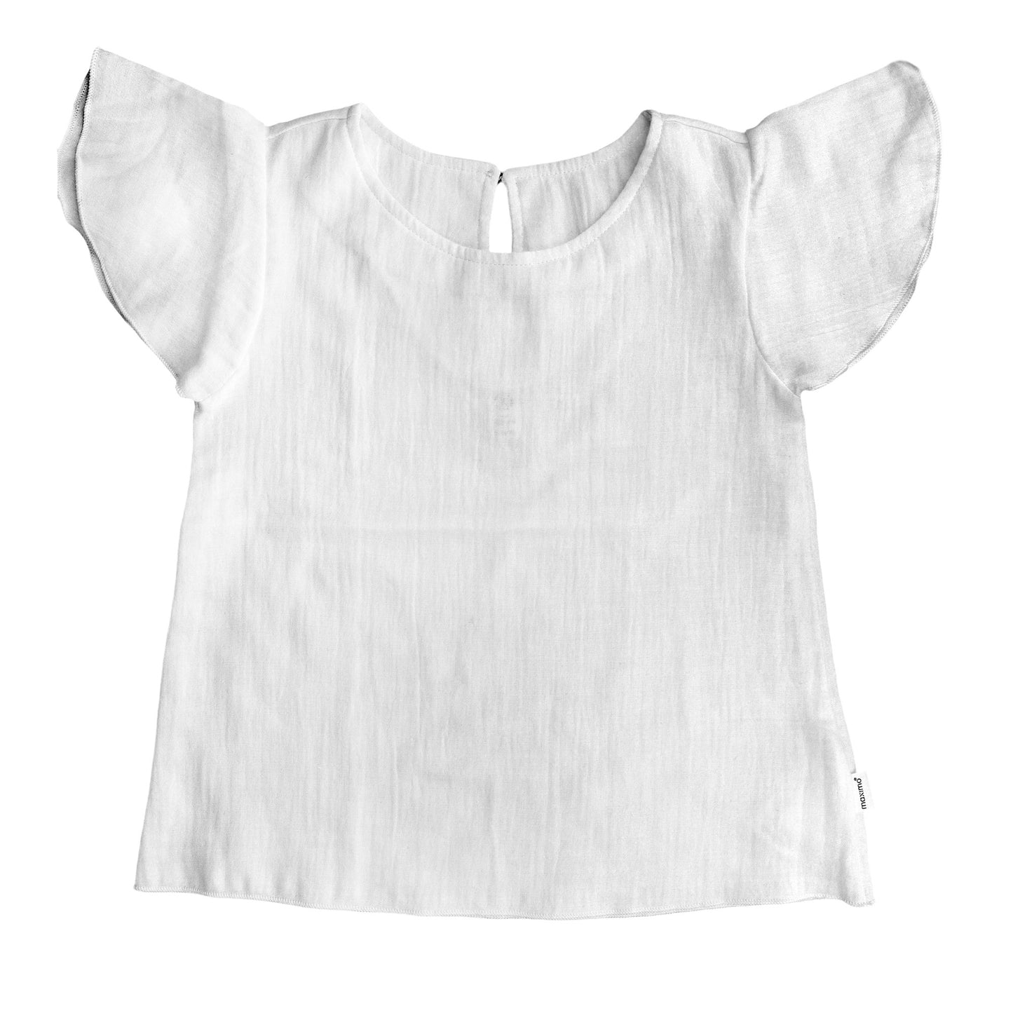 Maximo Kinder Mädchen Shirt Flügelärmel, Musselinstoff