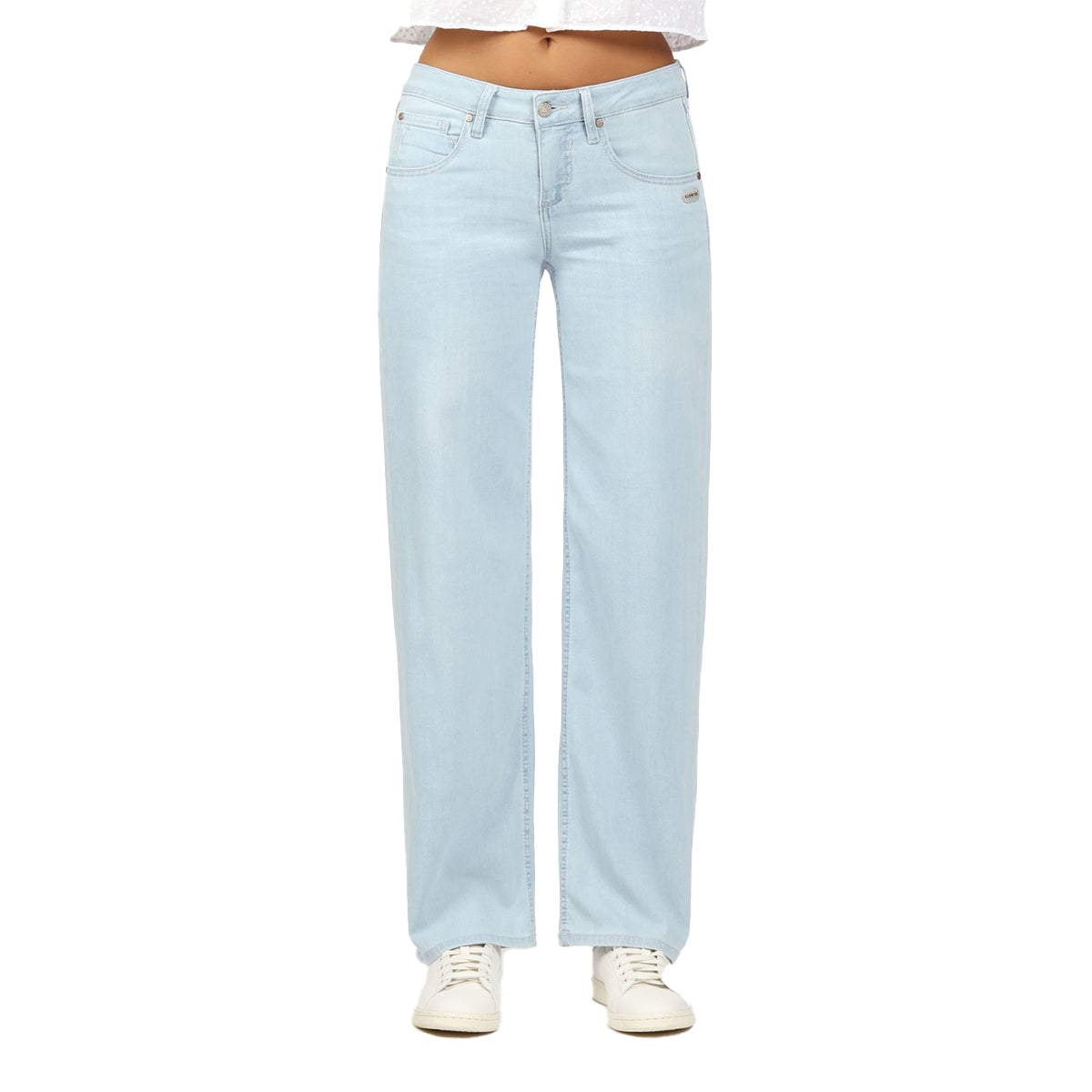 Gang Damen Jeans comfort straight fit 94RIVER - light blue