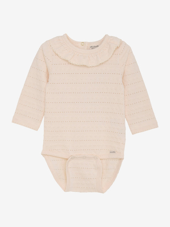 MINYMO BABY Girl Body LS Jacquard