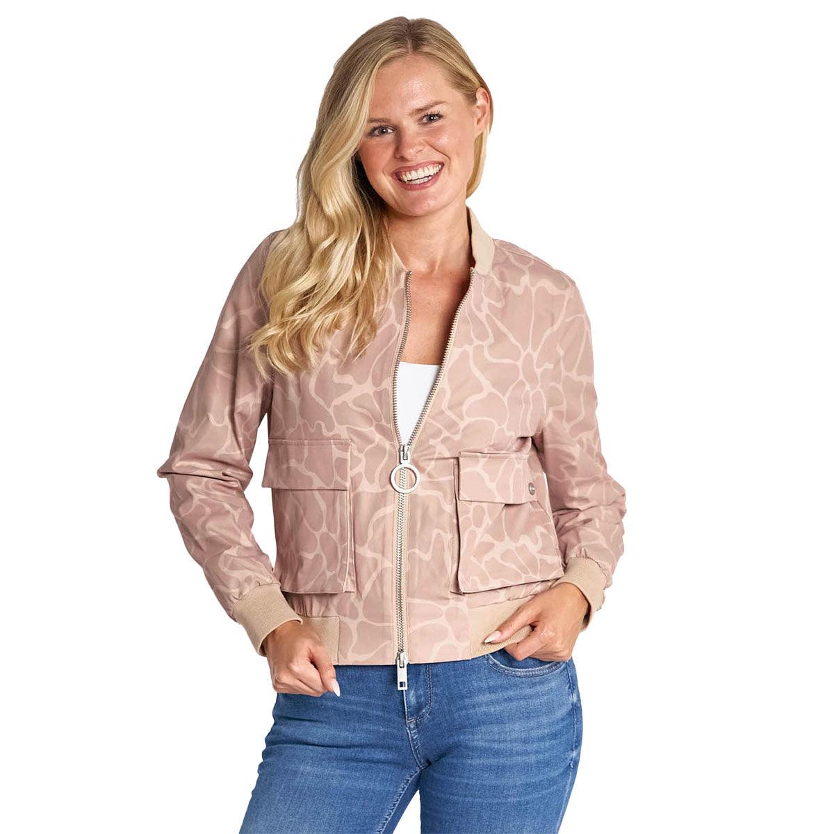 Zhrill Damen Übergangsjacke Blouson ZHJULIE FLOWER