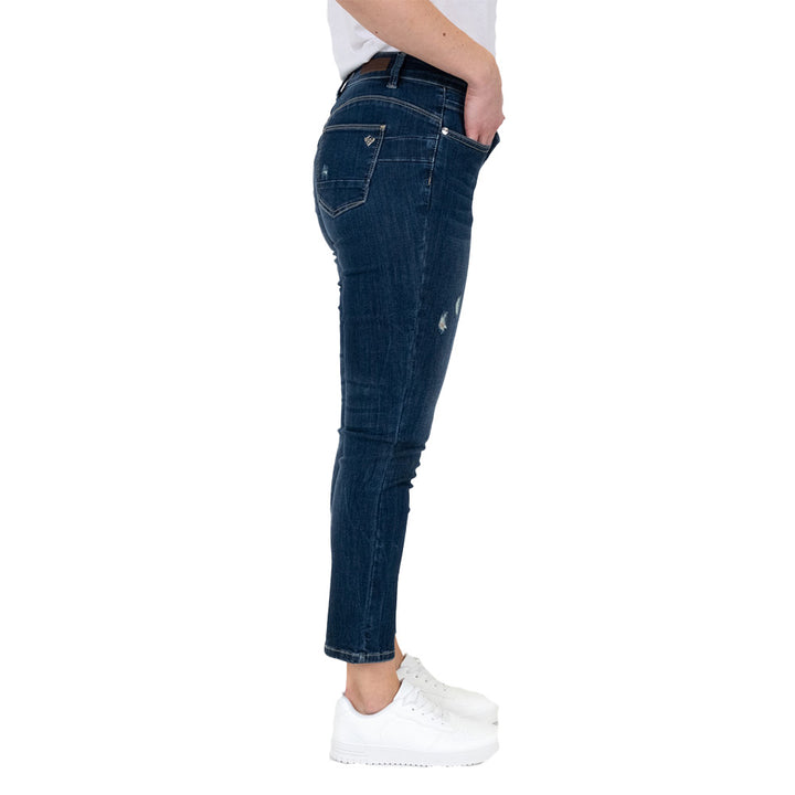 Blue Monkey Damen Jeanshose Cropped 57Eliza