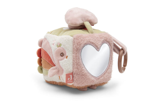 Jollein Baby Aktivitäten Würfel Soft Plumes – Multicolor