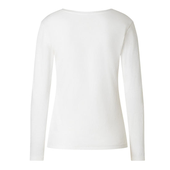 Timezone Damen Langarm Shirt Rib Henley